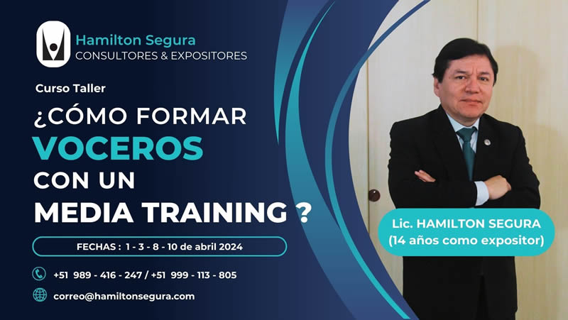 Como hacer un media training Lima Perú